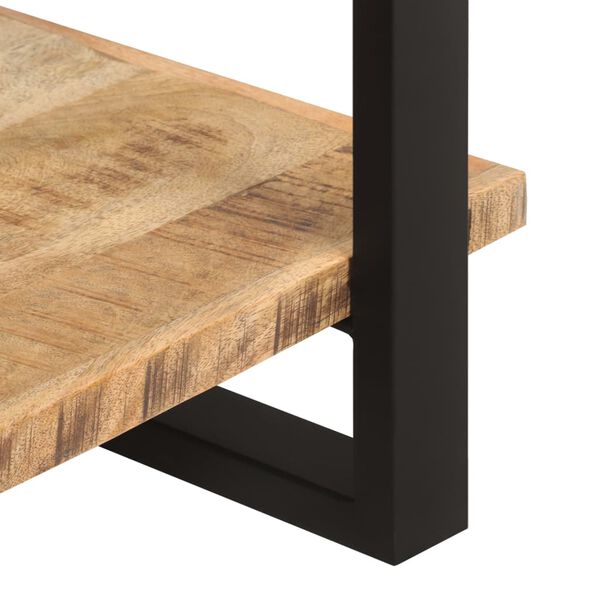 vidaXL Police za knjige s 4 razine 80 x 40 x 180 cm grubo drvo manga