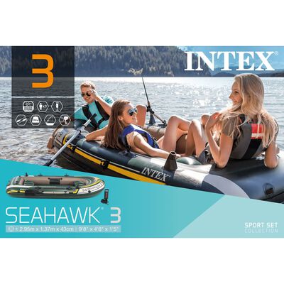 Intex čamac na napuhavanje Seahawk 3 295 x 137 x 43 cm 68380NP