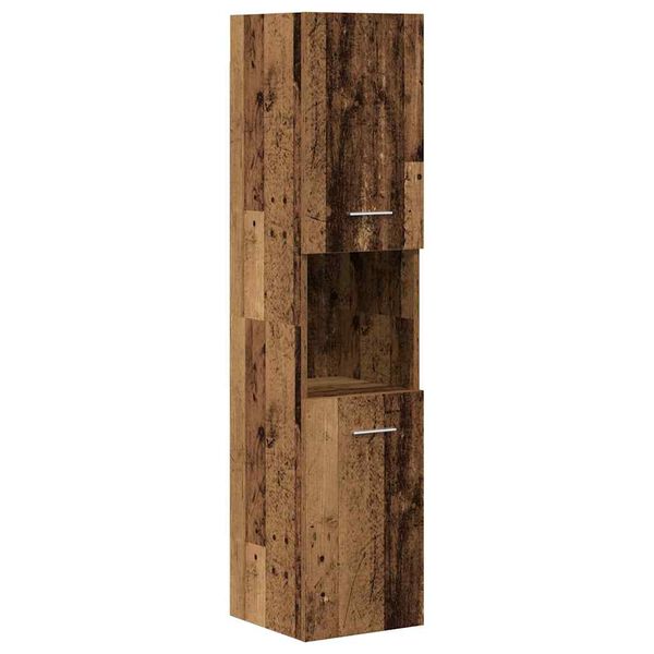 vidaXL 4-dijelni set kupaonskog namje&scaron;taja od starog drveta