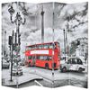 vidaXL Sklopiva sobna pregrada 200 x 170 cm slika londonskog autobusa