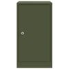 vidaXL poštanski sandučić Maslinovo zelena 30 x 23 x 55 cm Čelik