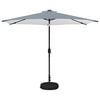 vidaXL Vrtni suncobran s LED svjetlima 300 x 300 cm Poliester