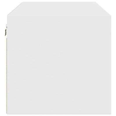 vidaXL Zidni ormarić sa staklenim vratima bijeli 102 x 37 x 35 cm