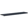 vidaXL Prozorska klupčica Antracit s drvenim uzorkom 140 x 35 x 4,5 cm