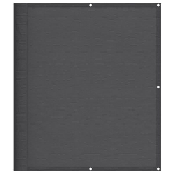 vidaXL Balkonski zaslon antracit 120 x 800 cm 100 % poliester Oxford