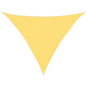 vidaXL Jedro za za&scaron;titu od sunca 160 g/m&sup2; bež 2,5 x 2,5 x 3,5 m HDPE