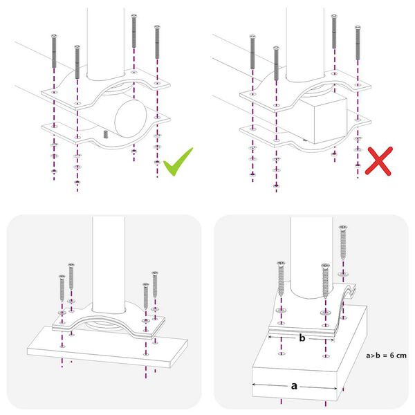 vidaXL Uvlačiva bočna tenda za terasu 100 x 300 cm smeđa