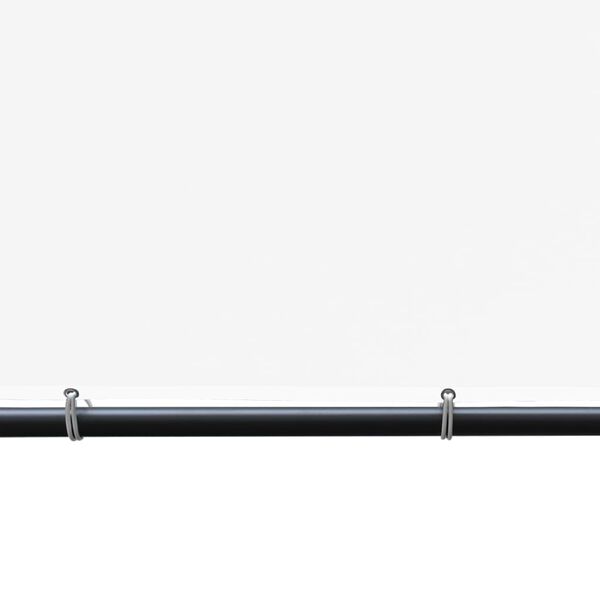 vidaXL Sjenica s krovom 4 x 4 m bijela 180 g/m&sup2;