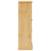 vidaXL Kupaonski ormarić Corona 70 x 33 x 110 cm od masivne borovine
