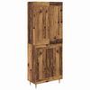 vidaXL Highboard Staro drvo 69,5 x 34 x 180 cm Konstruirano drvo