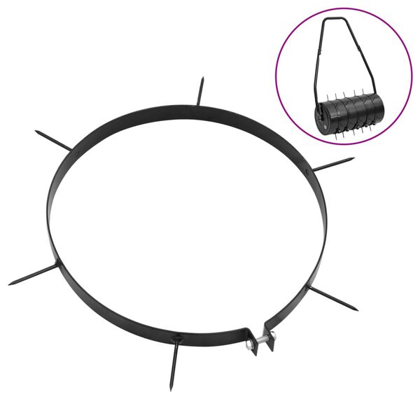 vidaXL Stezaljke za prozračivač travnjaka 5 kom šiljci Ø 30 cm željezo