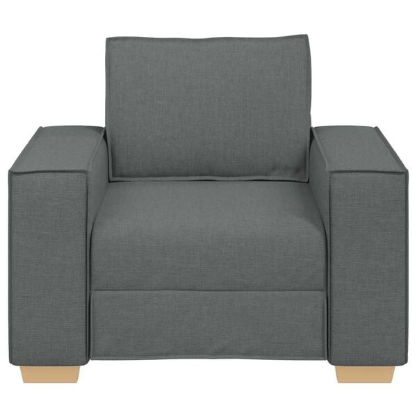 vidaXL Sofa fotelja tamno siva 100x78x84 cm tkanina