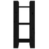 vidaXL Ormarić za knjige / pregrada crni 41 x 35 x 91 cm od borovine