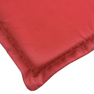 vidaXL Jastuk za ležaljku crveni 186 x 58 x 3 cm od tkanine Oxford