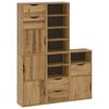 vidaXL Bočni ormarići 5 kom ODDA 40x24x79 cm puno drvo bor