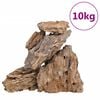 vidaXL Zmajevo kamenje 10 kg Raznobojna 10 - 30 cm