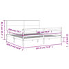 vidaXL Okvir kreveta s uzglavljem veliki bračni od masivnog drva