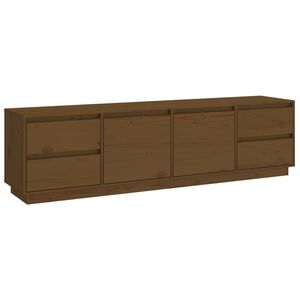 vidaXL TV ormarić smeđa boja meda 176 x 37 x 47,5 cm masivna borovina