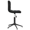3087675 vidaXL Swivel Dining Chairs 6 pcs Black Velvet (334426&times;3)