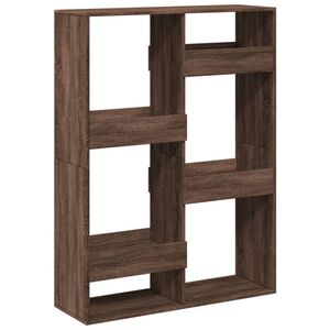 vidaXL Sobna pregrada boja hrasta 100x33x135 cm konstruirano drvo