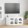 vidaXL TV ormar Visoki sjaj bijela 80 x 35 x 40 cm Konstruirano drvo