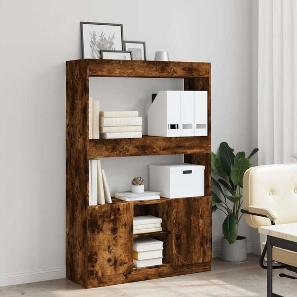 vidaXL Visoka komoda boja hrasta 92x33x140 cm od konstruiranog drva