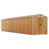vidaXL Vrtno spremi&scaron;te svjetlosmeđe 191 x 895 x 198 cm pocinčani čelik