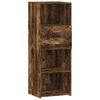 vidaXL Visoka komoda boja hrasta 45 x 42,5 x 124 cm konstruirano drvo