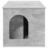 vidaXL Mačja Kuća Beton 85 x 55 x 50 cm Konstruirano drvo