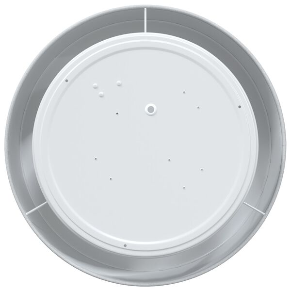 vidaXL Stropna svjetiljka Siva 30 x 13.5 cm tkanina