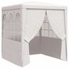 vidaXL Profesionalni &scaron;ator za zabave 2 x 2 m bijeli 90 g/m&sup2;