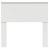 vidaXL Uzglavlje s uzglavljem Bijelo 90 cm Konstruirano drvo