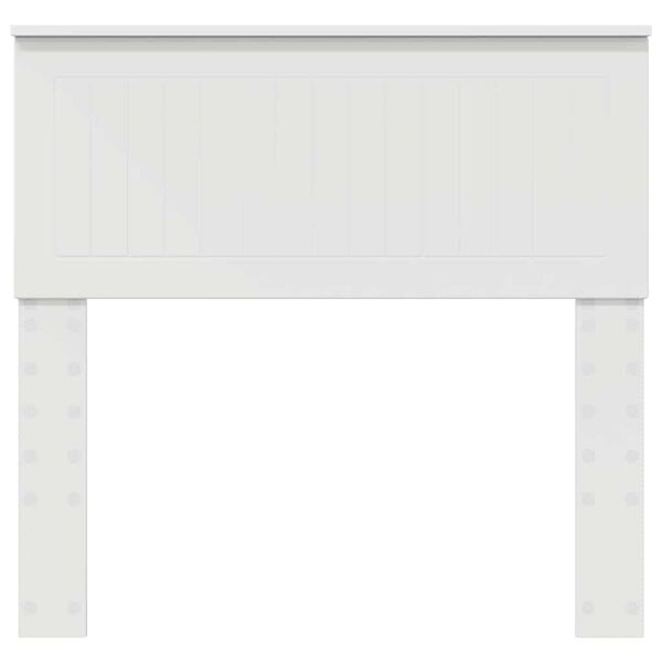 vidaXL Uzglavlje s uzglavljem Bijelo 90 cm Konstruirano drvo