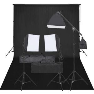 vidaXL Oprema za fotografski studio sa setom svjetala i pozadinom