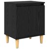 vidaXL Noćni ormar Crni hrast 40 x 30 x 50 cm Konstruirano drvo