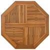 vidaXL Stolna ploča 60 x 60 x 2,5 cm osmerokutna od masivne tikovine