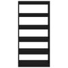 vidaXL Ormarić za knjige / sobna pregrada crni 80 x 30 x 166 cm drveni