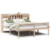 vidaXL Krevet s regalom za knjige bez madraca 180x200 cm od borovine