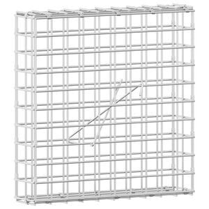 vidaXL Gabion s žicom debljine 3,5 mm i mrežom 5x5 cm 50x10x50 cm