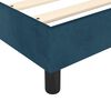 vidaXL Box spring krevet s madracem tamnoplavi 90x200 cm bar&scaron;unasti