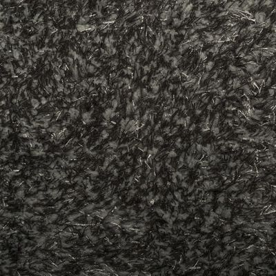 vidaXL Tepih ISTAN visokih vlakana sjajni izgled antracit 160 x 230 cm