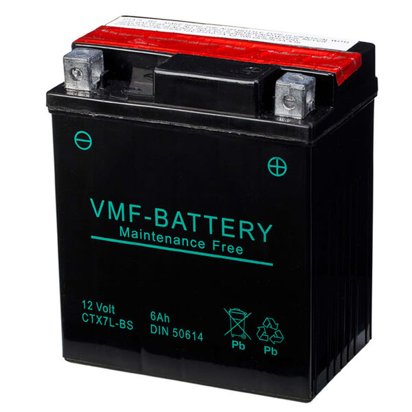 VMF Powersport Liquifix akumulator 12 V 6 Ah MF YTX7L-BS