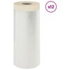 vidaXL Pra&scaron;kasta plahta s ljepilom 12 pcs 110 x 3300 cm HDPE