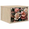 vidaXL Wall-mounted noćni ormarić BORNE Hrast sonoma 36 x 33 x 25 cm