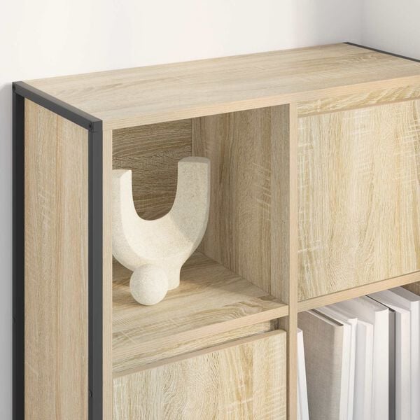 vidaXL Ormarić za knjige Sonoma 68 x 30 x 108.5 cm Konstruirano drvo