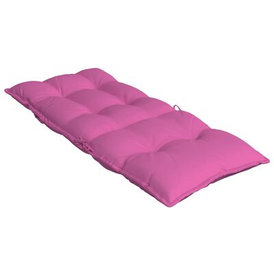 vidaXL Jastuci za stolicu s visokim naslonom 2 kom ružičasti tkanina