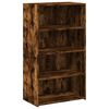 vidaXL Visoka komoda boje hrasta 70 x 41 x 124 cm konstruirano drvo