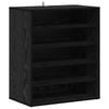 vidaXL Ormar za cipele 60 x 35 x 70 cm Konstruirano drvo Crni hrast
