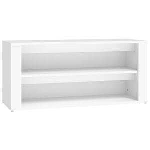 vidaXL Stalak za cipele bijeli 100 x 35 x 45 cm od konstruiranog drva
