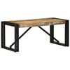 vidaXL Stolić za kavu vi&scaron;ebojna 80x40x35 cm masivnog obnovljenog drva